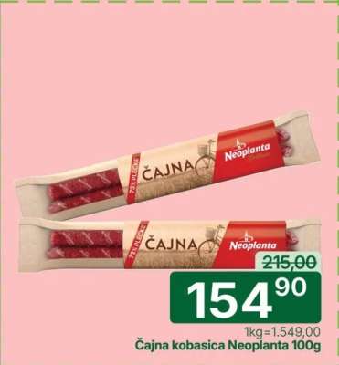 ČAJNA KOBASICA Neoplanta 100g