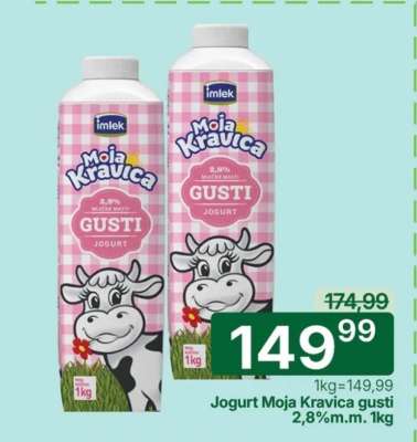 Jogurt Moja Kravica gusti
