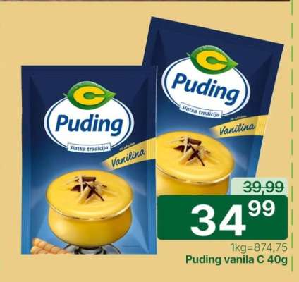 Puding vanila C 40g