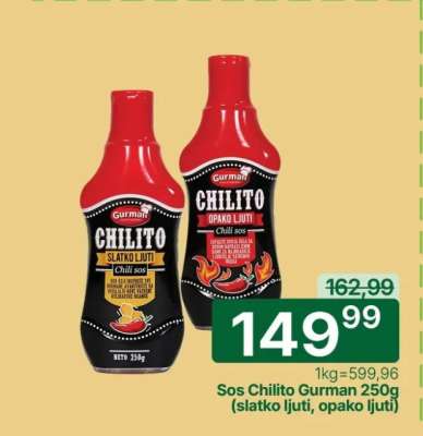 Sos Chilito Gurman 250g