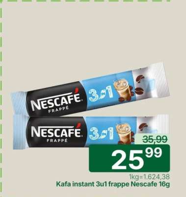 Kafa instant 3u1 frappe Nescafe 16g