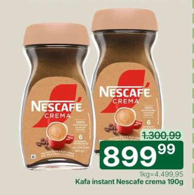 Kafa Instant Nescafe Crema 190g