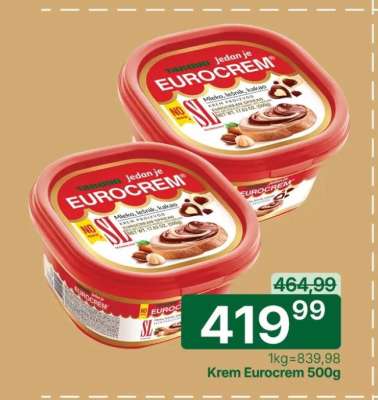Krem Eurocrem 500g