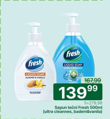 Sapun tečni Fresh 500ml