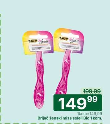 Brijač ženski miss soleil Bic 1 kom.