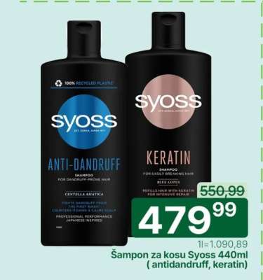 Šampon za kosu Syoss 440ml