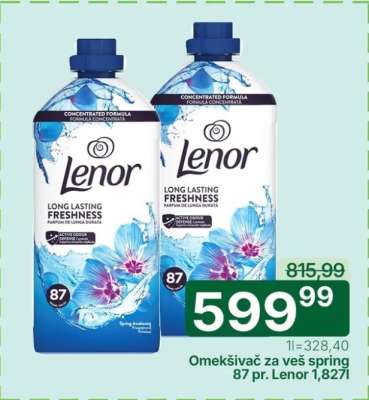 Omekšivač za veš spring