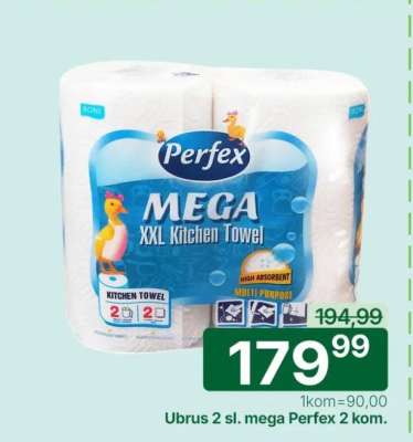 Ubrus 2 sl. mega Perfex 2 kom.