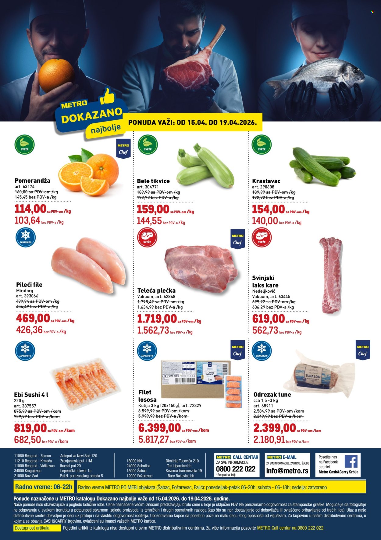 Metro katalog - 15.04.2026 - 19.04.2026. Stranica 1
