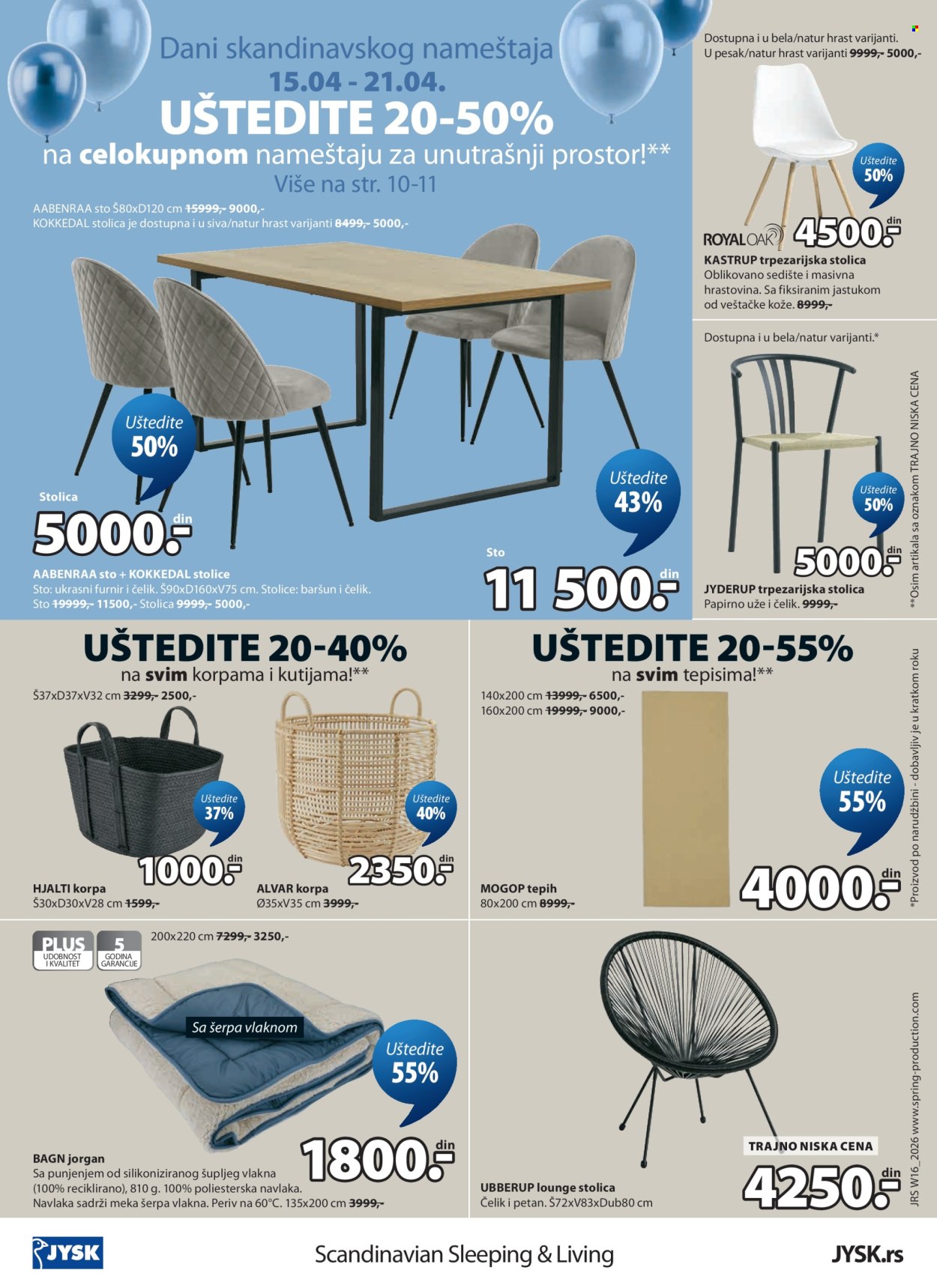 JYSK katalog - 15.04.2026 - 28.04.2026. Stranica 13