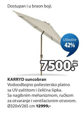 KARRYD suncobran