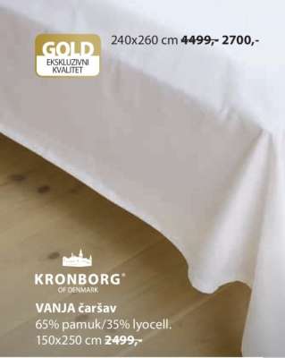 KRONBORG VANJA ČARŠAV