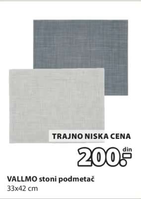 VALLMO STONI PODMETAČ