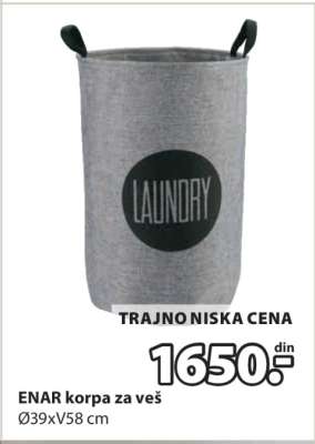 ENAR KORPA ZA VEŠ