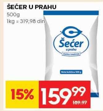 ŠEĆER U PRAHU