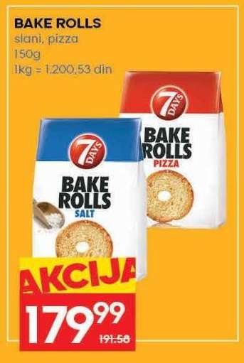 BAKE ROLLS