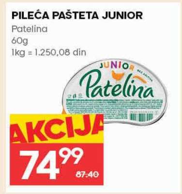 PILEĆA PAŠTETA JUNIOR