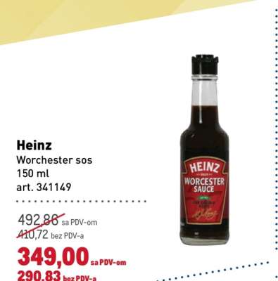 Heinz Worchester sos