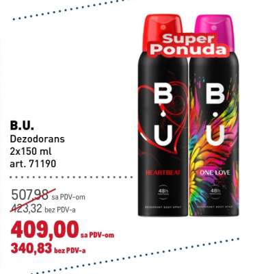 B.U. Dezodorans