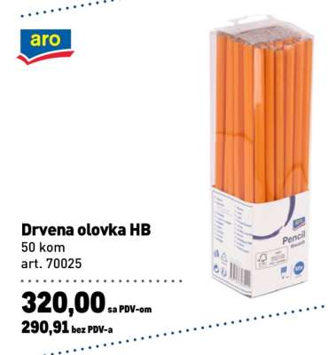 Drvena olovka HB