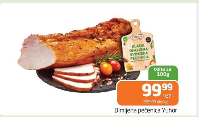 Dimljena pečenica Yuhor