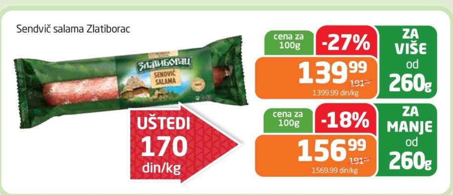 Sendvič Salama Zlatiborac