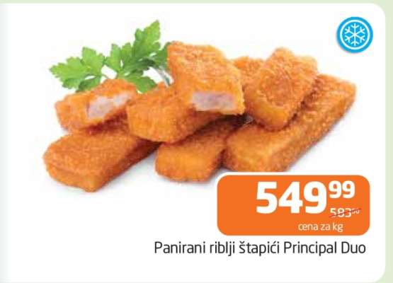 Panirani riblji štapići Principal Duo