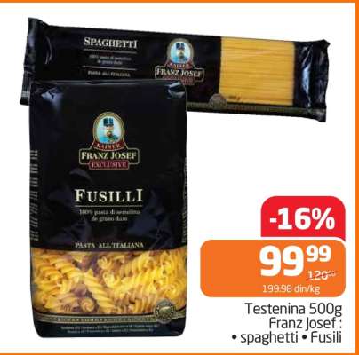 Testenina 500g Franz Josef