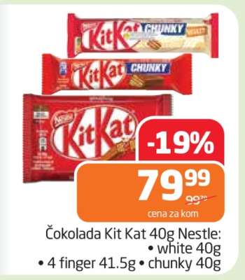 Čokolada Kit Kat 40g Nestle