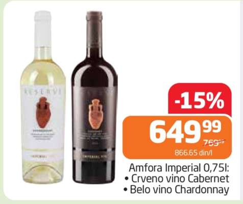 Amfora Imperial 0.75l