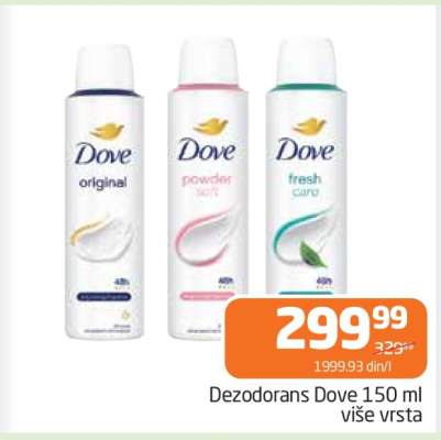Dezodorans Dove 150 ml