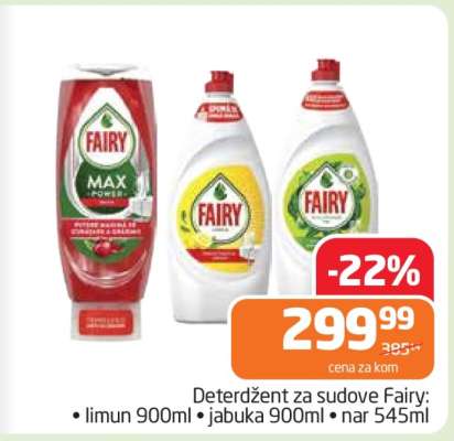 Deterdžent za sudove Fairy