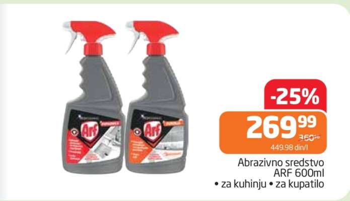 Abrazivno sredstvo ARF 600ml