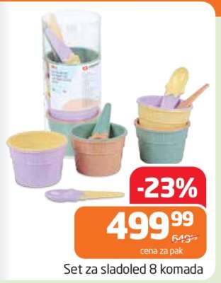 Set za sladoled 8 komada