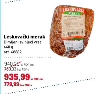 Leskovački merak