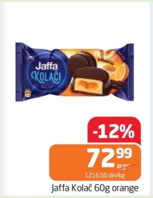 Jaffa Kolač 60g orange