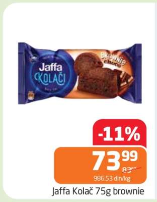 Jaffa Kolač 75g brownie