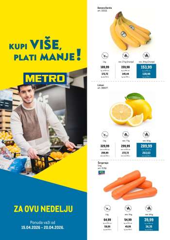 Metro katalog - 15.04.2026 - 20.04.2026.
