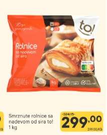 Smrznute rolnice sa nadevom od sira to!