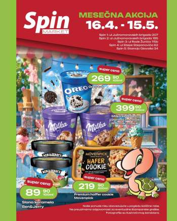 Spin Market katalog - 16.04.2026 - 15.05.2026.