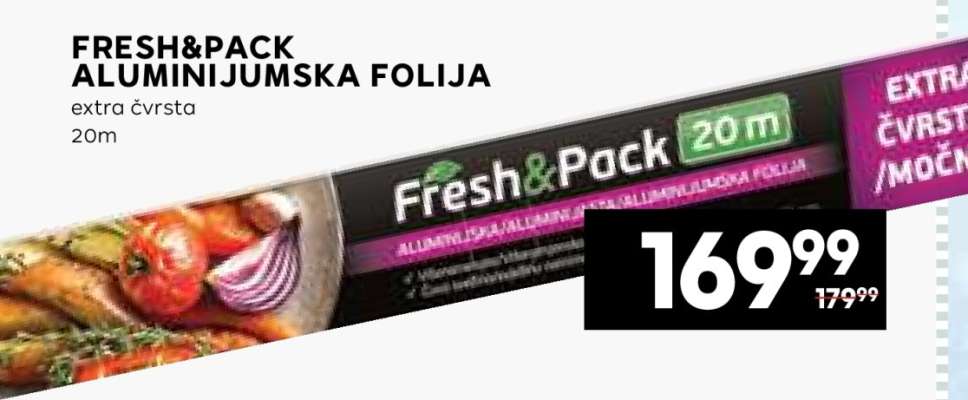FRESH&PACK ALUMINIJUMSKA FOLIJA