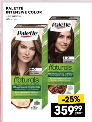 PALETTE INTENSIVE COLOR