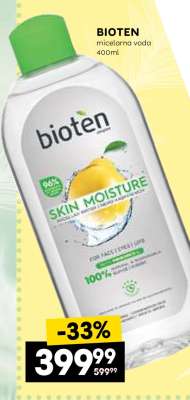 BIOTEN Micelarna voda 400ml