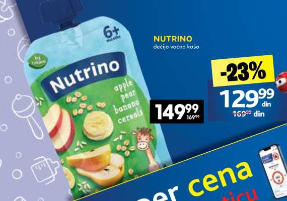 NUTRINO dečija voćna kaša