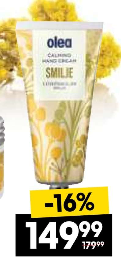 olea CALMING HAND CREAM SMILJE