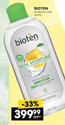 BIOTEN Micelarna voda 400ml