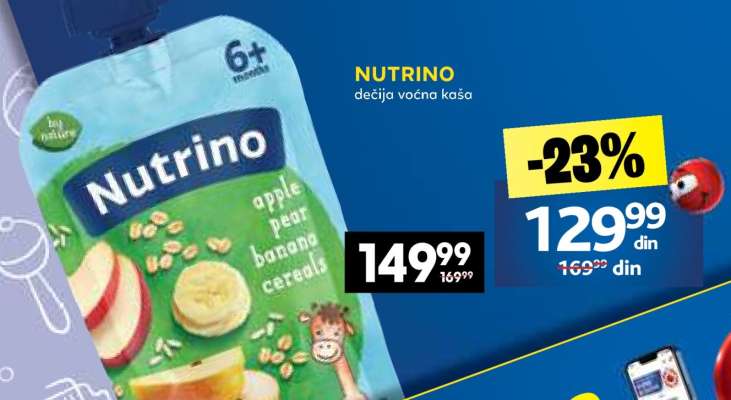 NUTRINO dečija voćna kaša