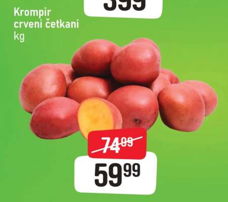 Krompir crveni četkani