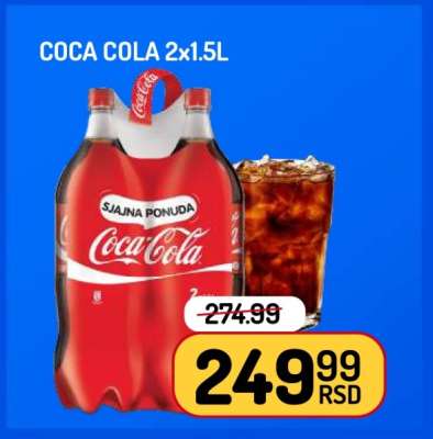 Coca Cola 2x1.5L