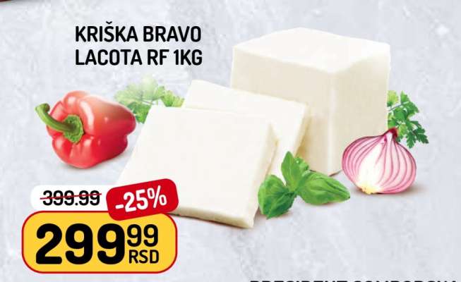 Kriška Bravo Lacota RF 1kg